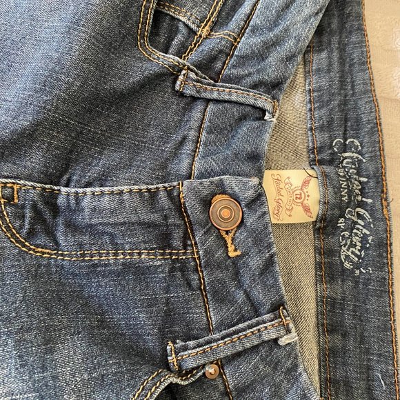 Mid-rise faded denim jeans - Faded Glory brand - Picture 3 of 13